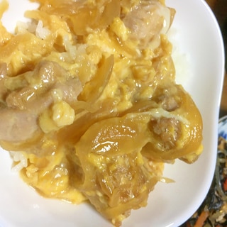 シンプルな親子丼